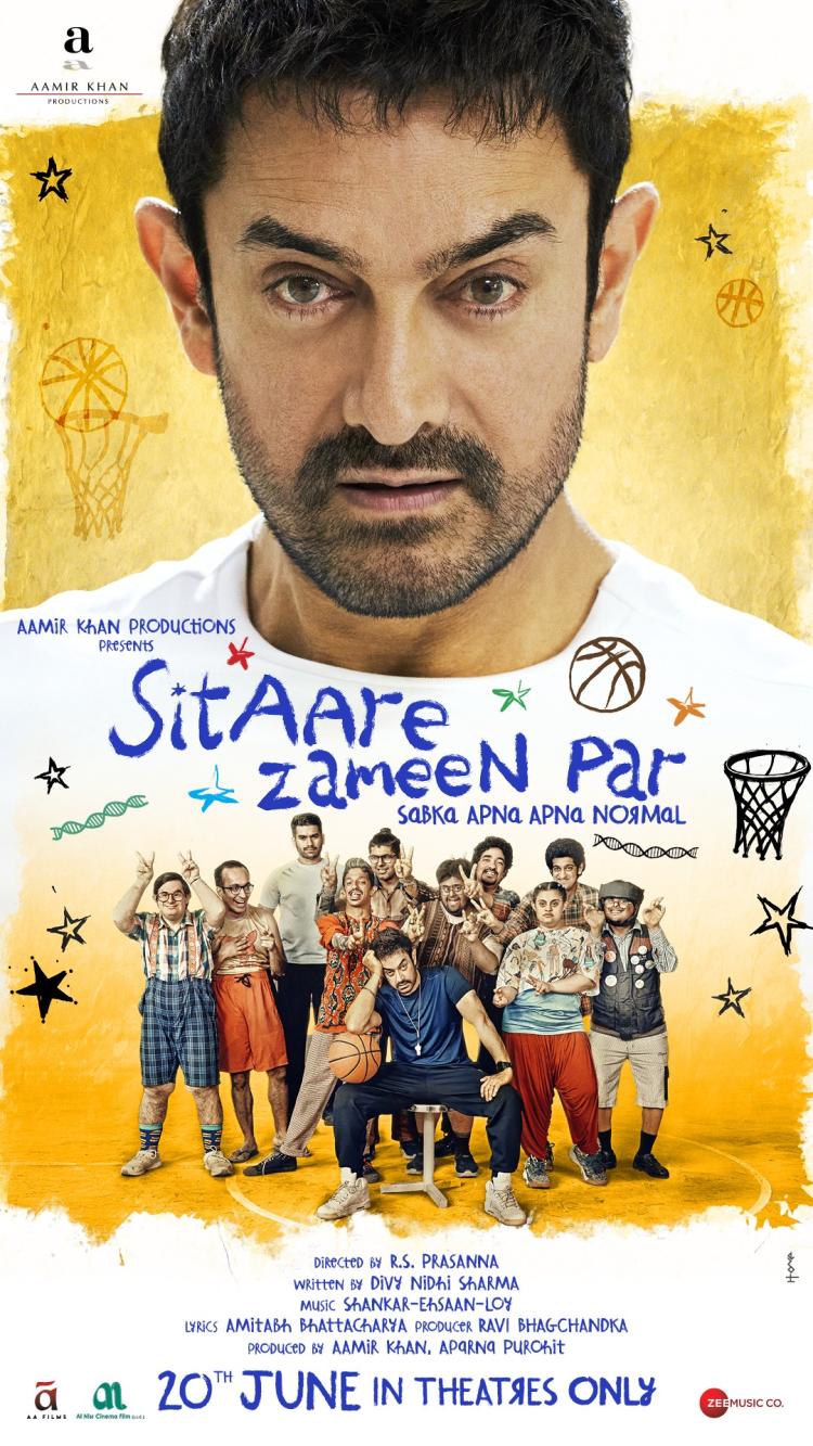 Poster of Sitaare Zameen Par
