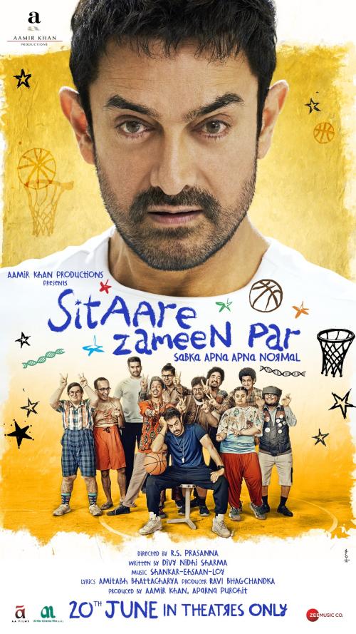 Poster of Sitaare Zameen Par