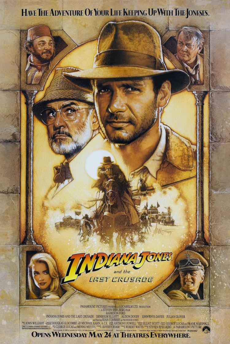 Poster of Indiana Jones and the Last Crusade