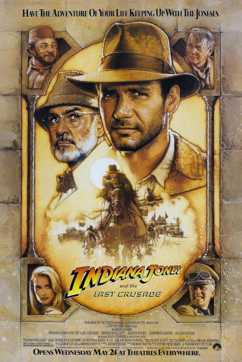 Poster of Indiana Jones and the Last Crusade