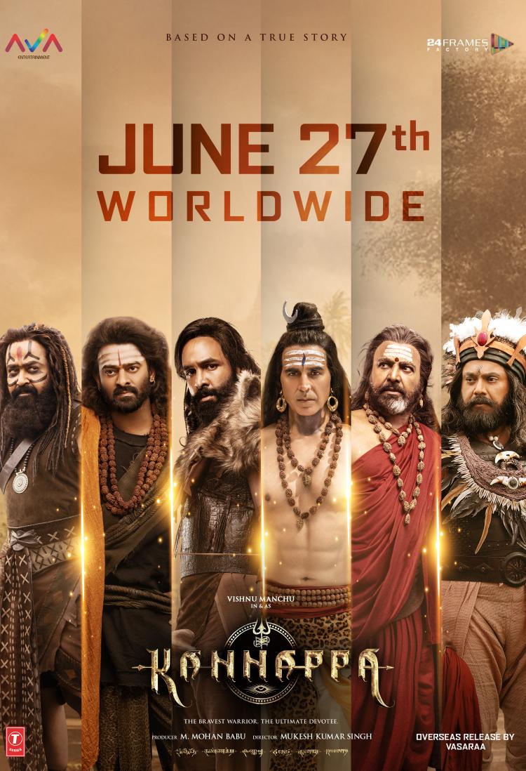 Poster of Kannappa