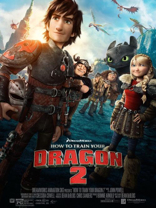 Poster of How to Train Your Dragon 2