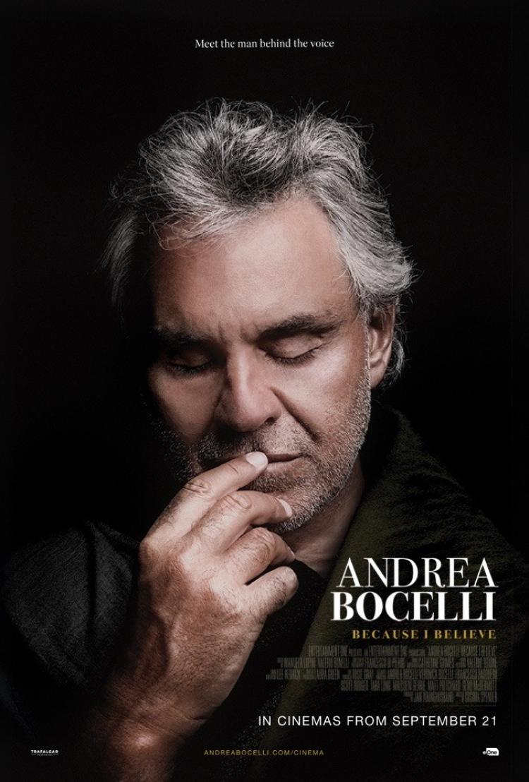 Poster of Andrea Bocelli: Because I Believe