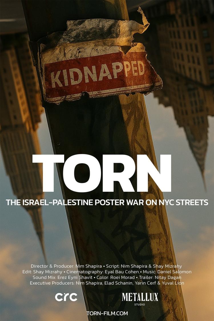 Poster of TORN: The Israel-Palestine Poster War on NYC Streets
