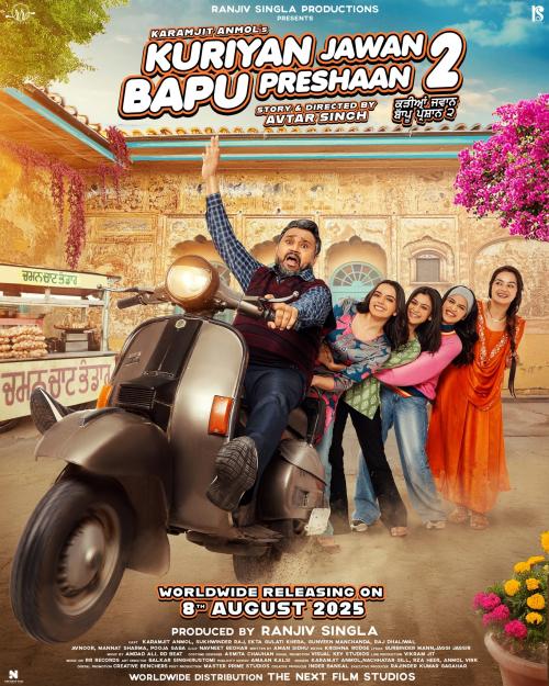 Poster of Kuriyan Jawan Baapu Preshaan 2