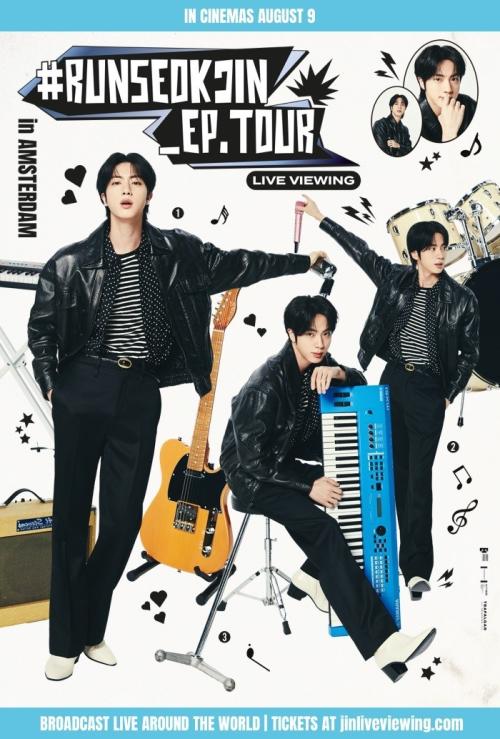 Poster of #RUNSEOKJIN_EP.TOUR in AMSTERDAM: LIVE VIEWING