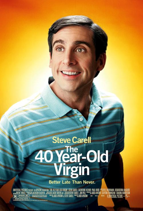 Poster of The 40 Year-Old Virgin
