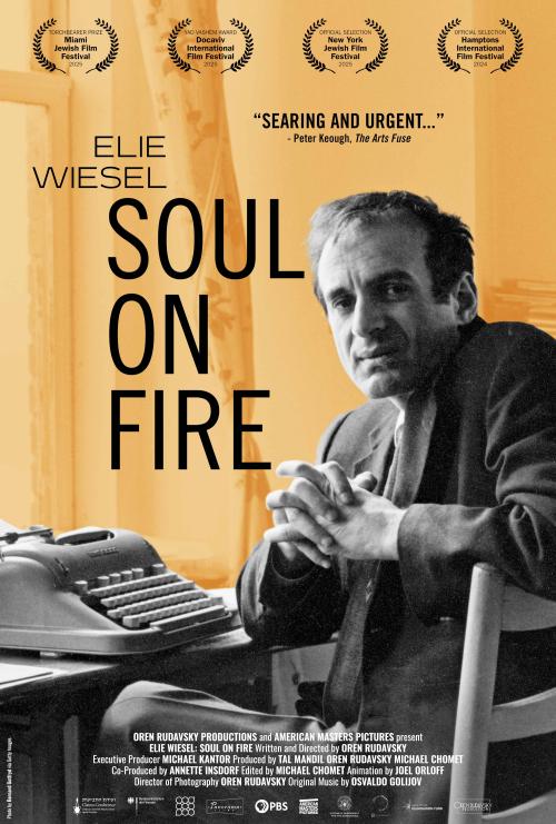 Poster of Elie Wiesel: Soul on Fire