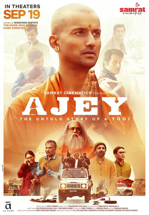 Poster of AJEY: The Untold Story of a Yogi