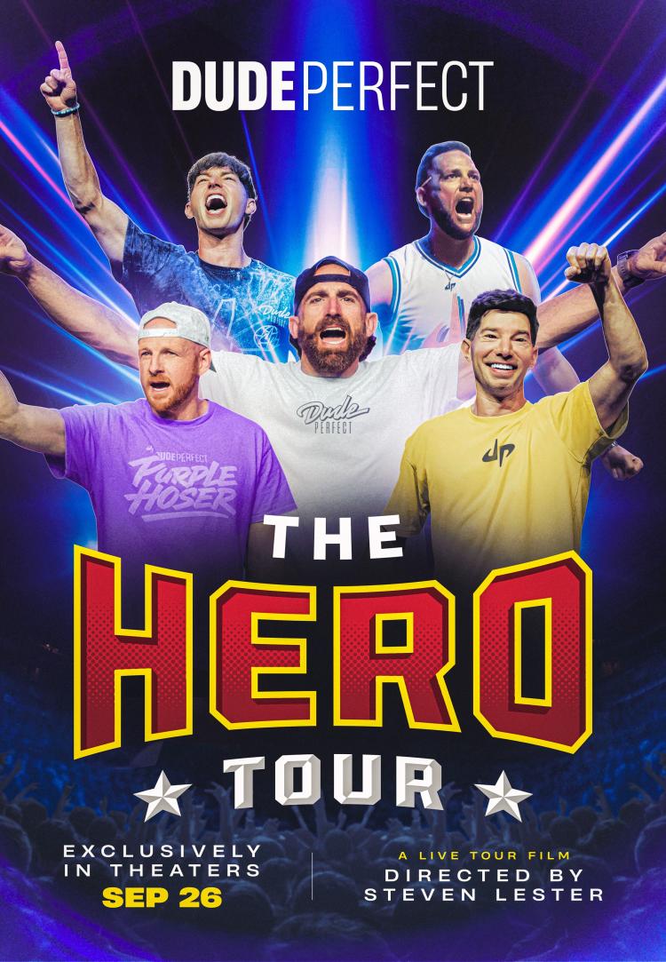 Poster of Dude Perfect: The Hero Tour