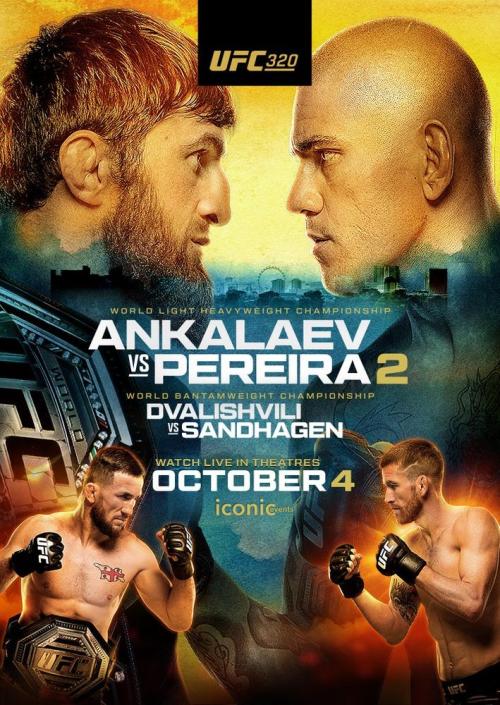 Poster of UFC 320: Ankalaev vs. Pereira 2