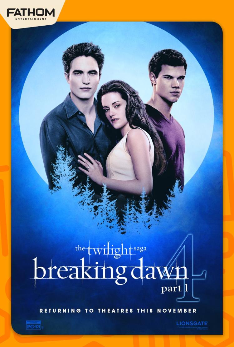 Poster of The Twilight Saga: Breaking Dawn Part 1