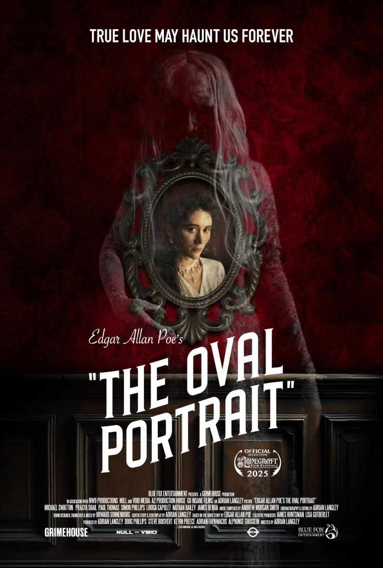 Poster of Edgar Allan Poe's "The Oval Portrait"
