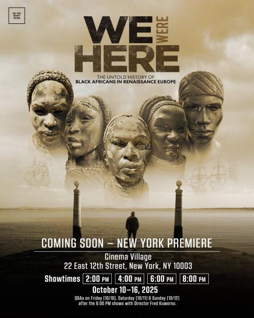 Poster of We Were Here: The Untold History of Black Africans in Renaissance Europe