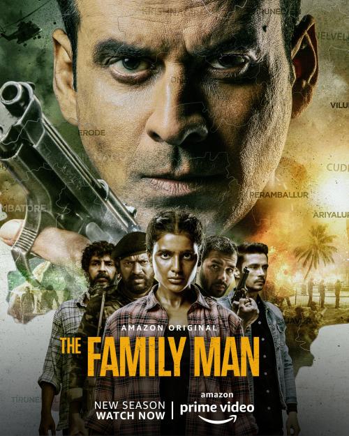 Poster for Season 2 of The Family Man