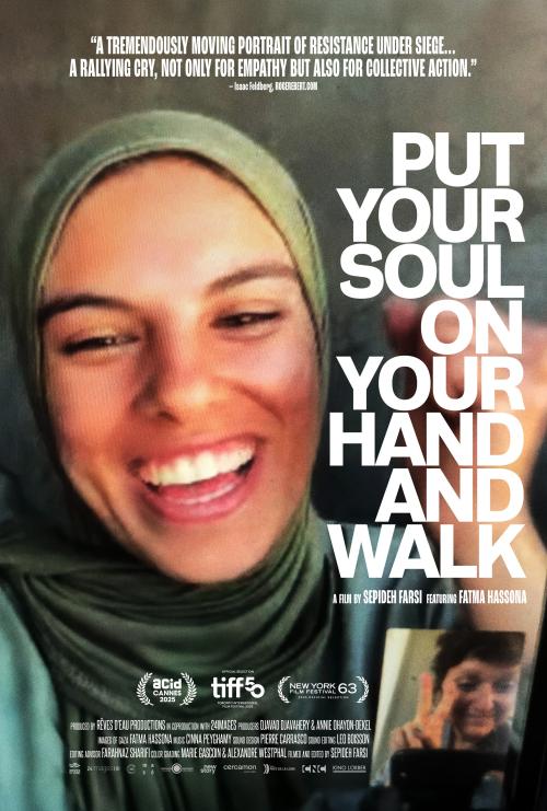 Poster of Put Your Soul on Your Hand and Walk