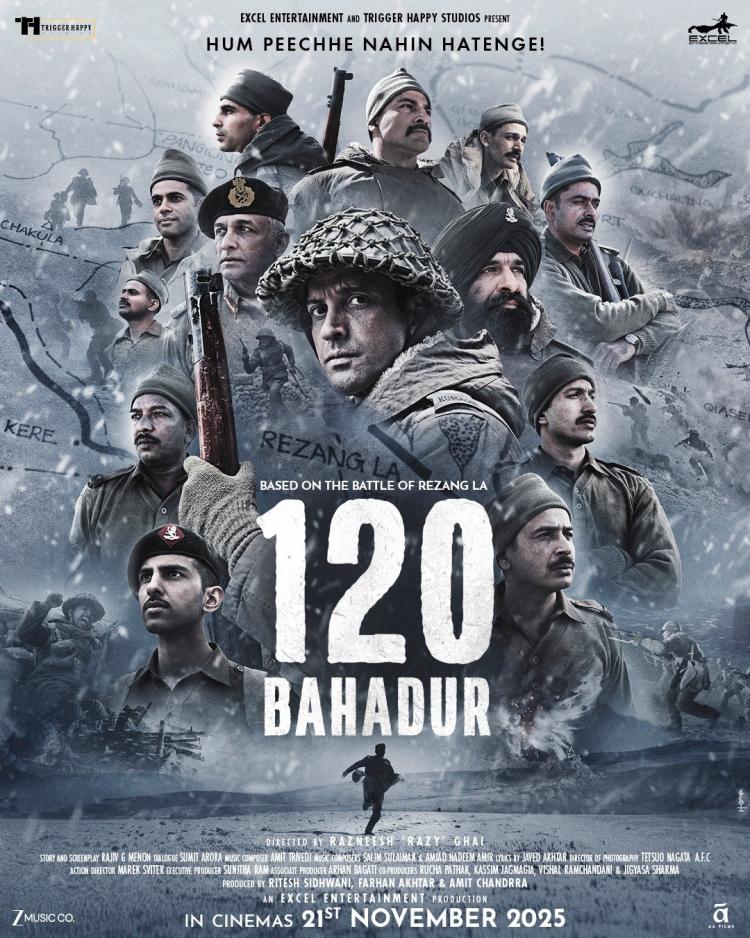 Poster of 120 Bahadur