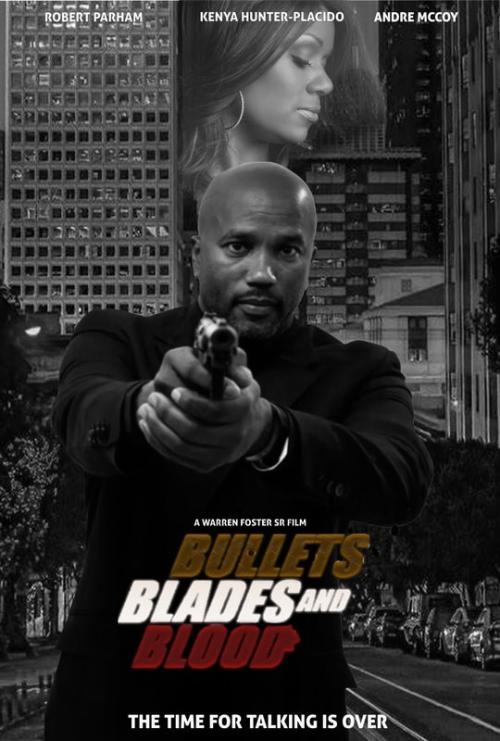Poster of Bullets Blades and Blood