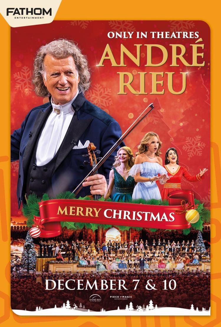 Poster of André Rieu's 2025 Christmas Concert: Merry Christmas