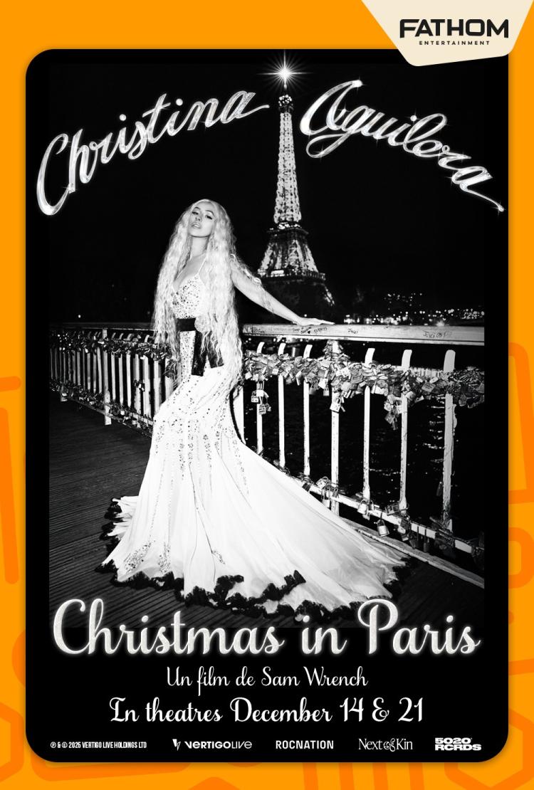 Poster of Christina Aguilera: Christmas in Paris