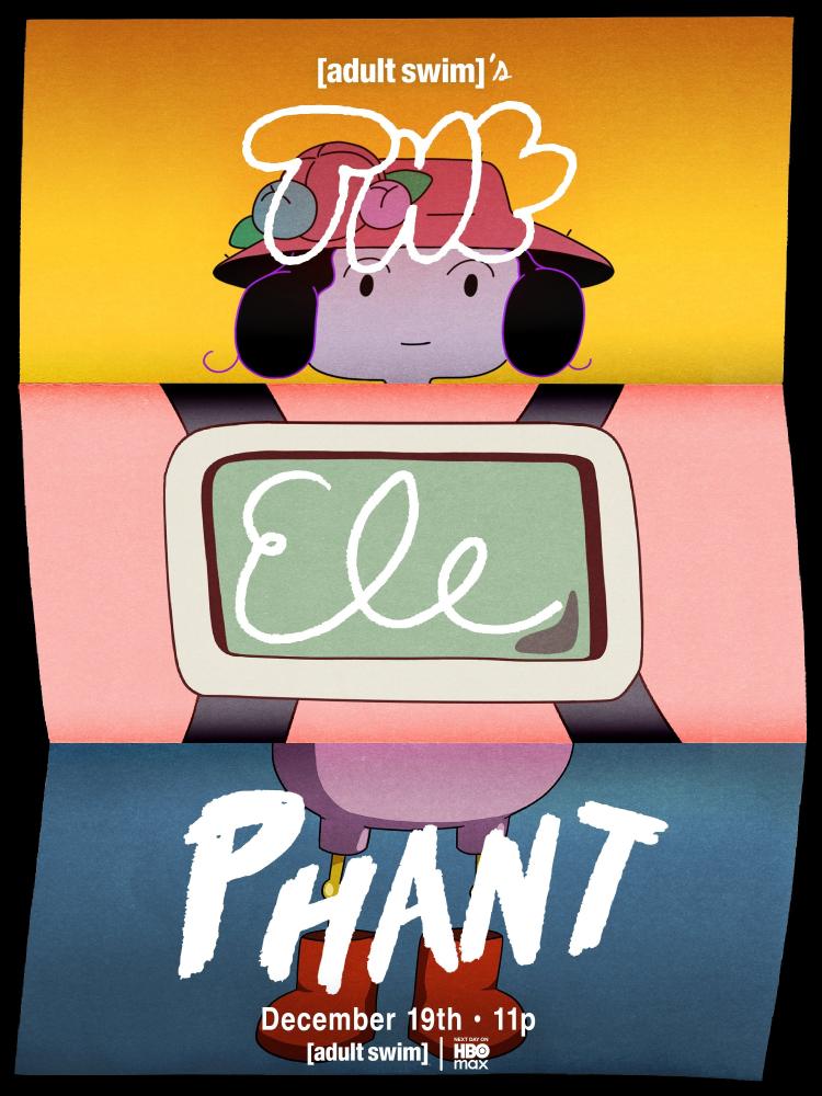 Official poster for Adult Swim's The Elephant