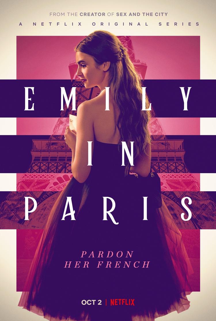 Poster for Season 1 of Emily in Paris