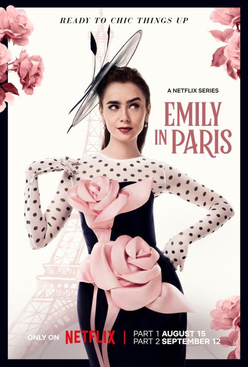 Poster for Season 4 of Emily in Paris