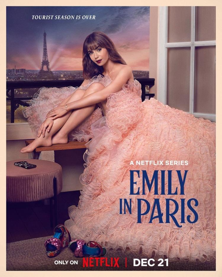 Official poster for Emily in Paris