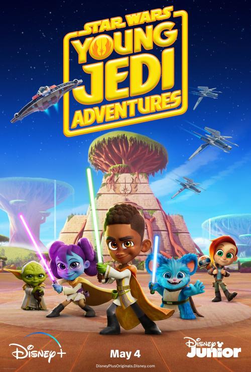 Poster for Season 1 of Star Wars: Young Jedi Adventures