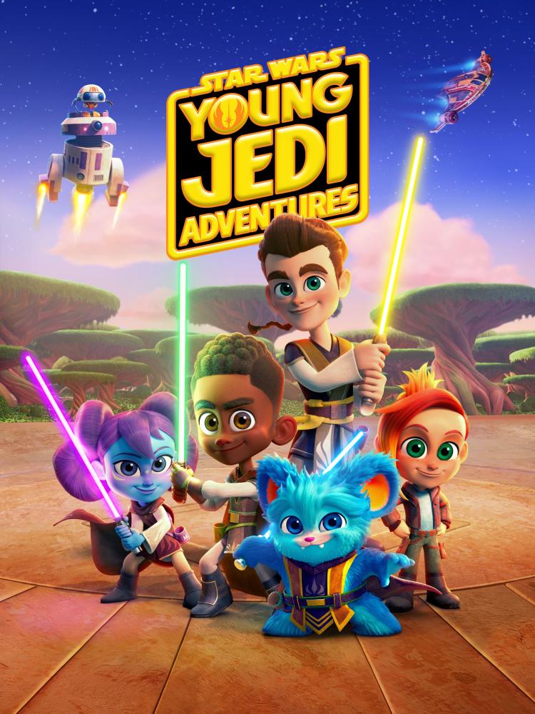 Poster for Season 2 of Star Wars: Young Jedi Adventures