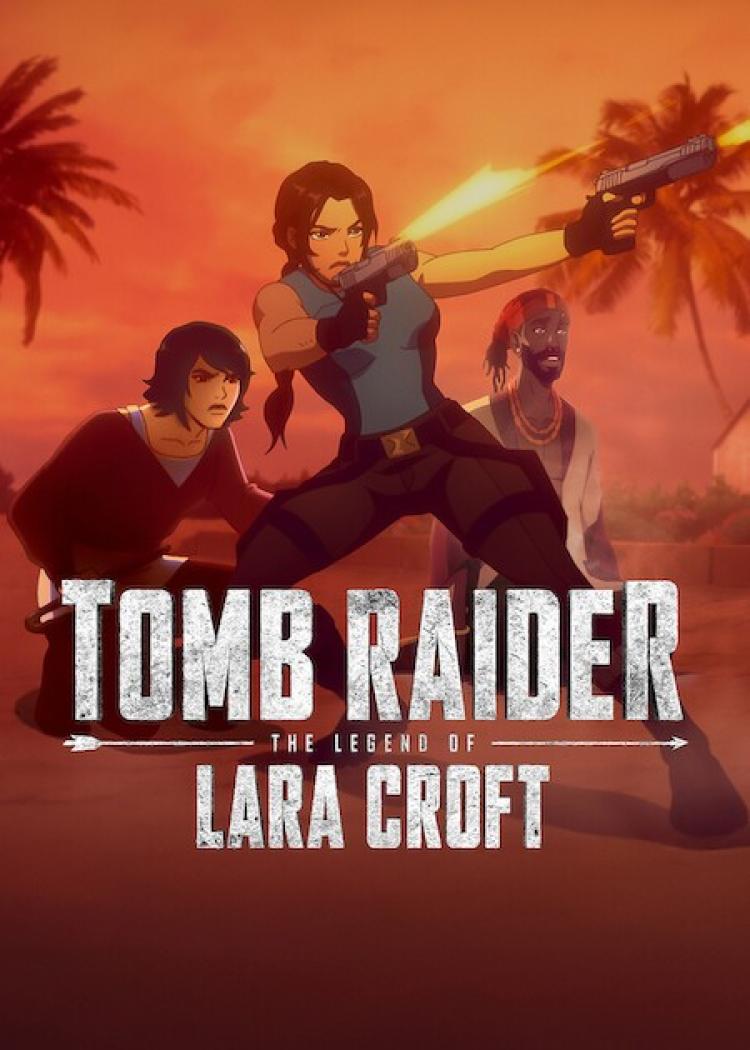 Official poster for Tomb Raider: The Legend of Lara Croft