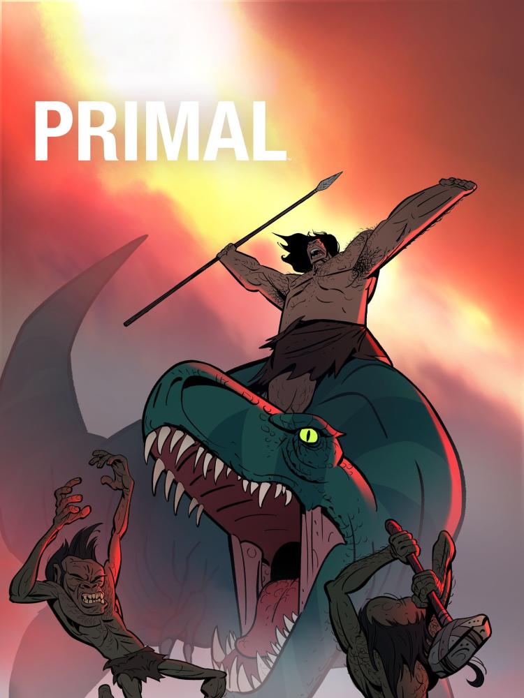 Official poster for Genndy Tartakovsky's Primal