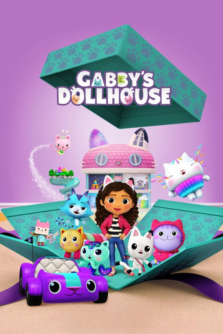 Poster for Season 2 of Gabby's Dollhouse