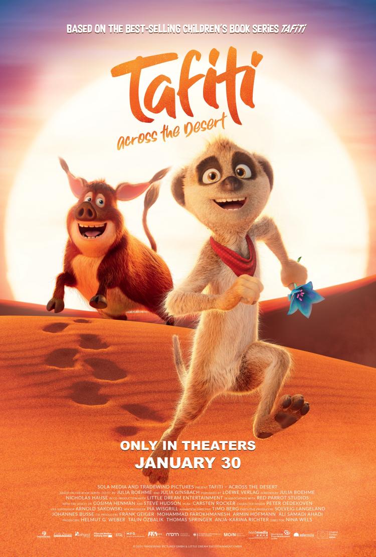 Poster of Tafiti: Across the Desert