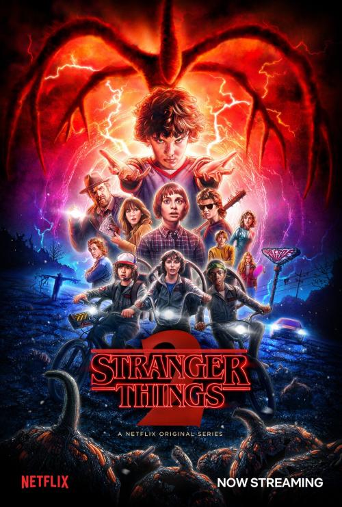 Poster for Season 2 of Stranger Things