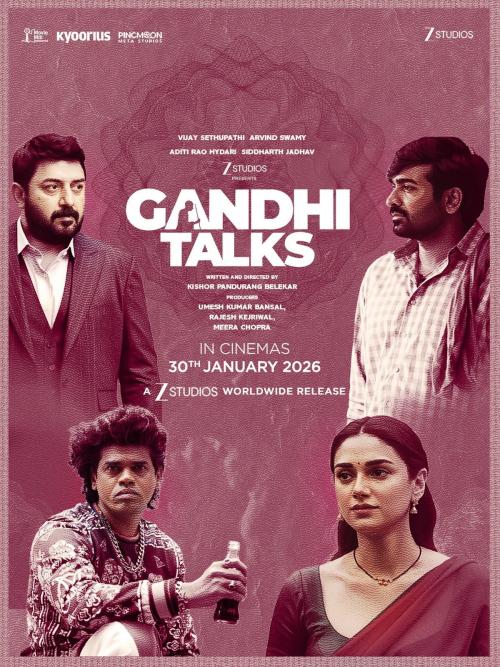 Poster of Gandhi Talks