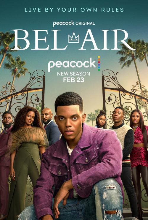 Poster for Season 2 of Bel-Air