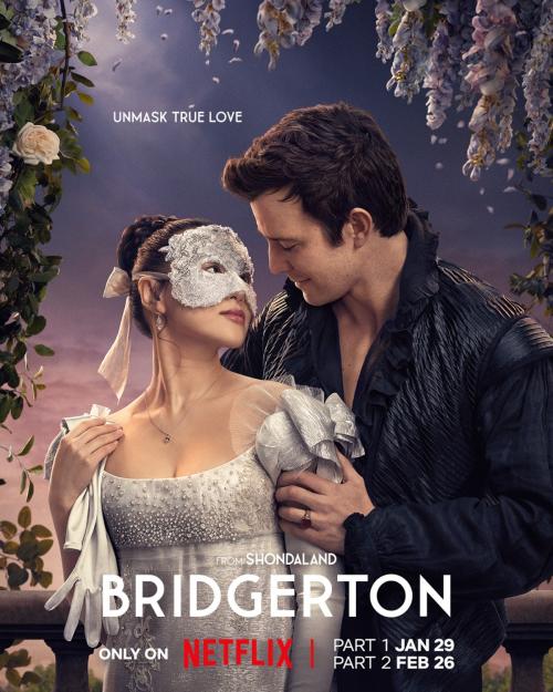 Poster for Season 4 of Bridgerton