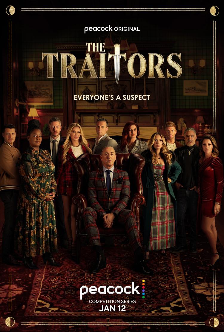 Poster for Season 1 of The Traitors