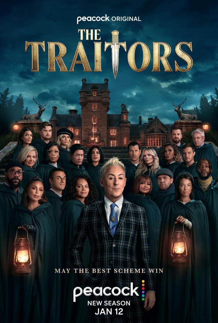 Poster for Season 2 of The Traitors