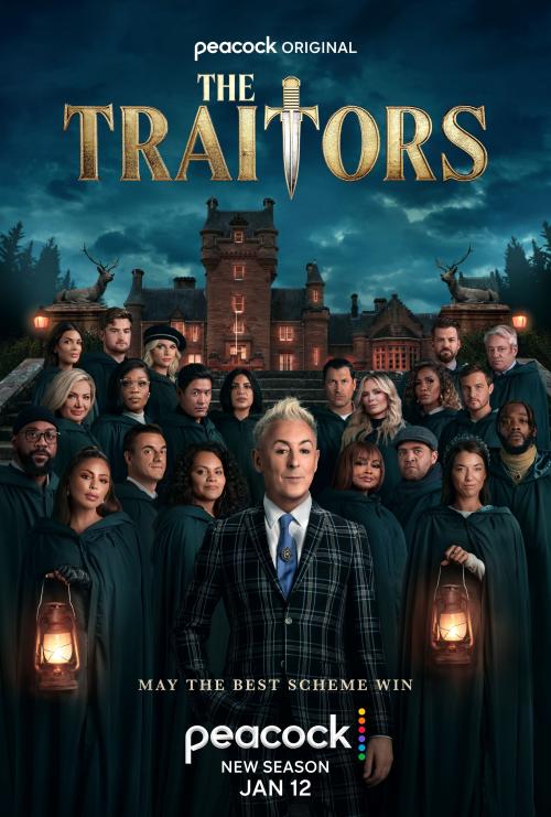 Poster for Season 2 of The Traitors