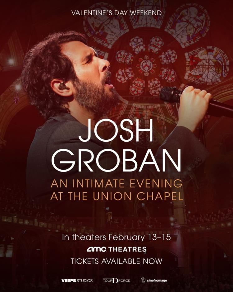 Poster of Josh Groban: An Intimate Evening at The Union Chapel