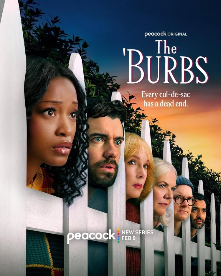Official poster for The 'Burbs