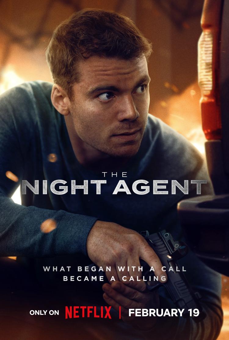 Official poster for The Night Agent