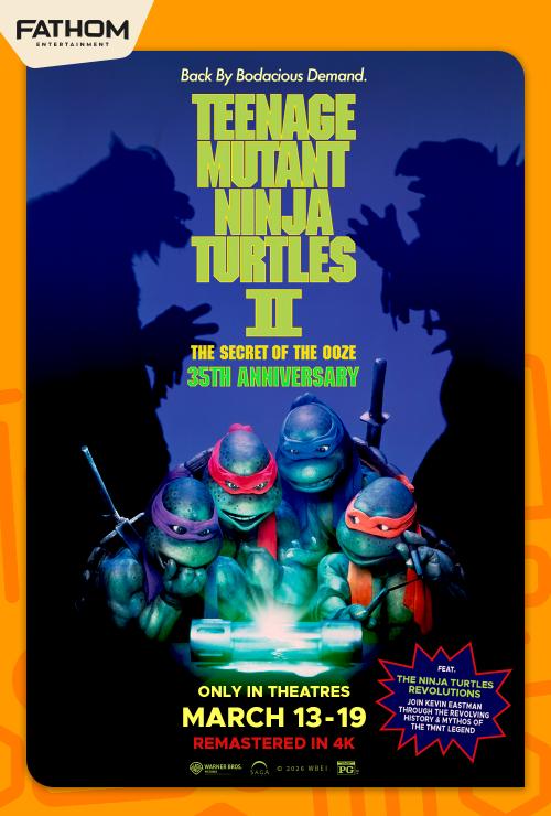 Poster of Teenage Mutant Ninja Turtles II: The Secret of the Ooze