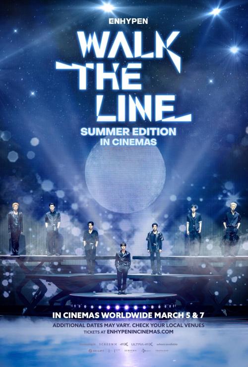 Poster of ENHYPEN [Walk the Line Summer Edition] in Cinemas