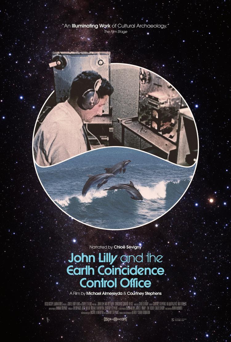 Poster of John Lilly and the Earth Coincidence Control Office