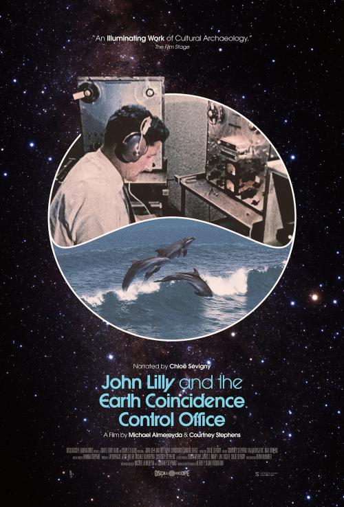 Poster of John Lilly and the Earth Coincidence Control Office