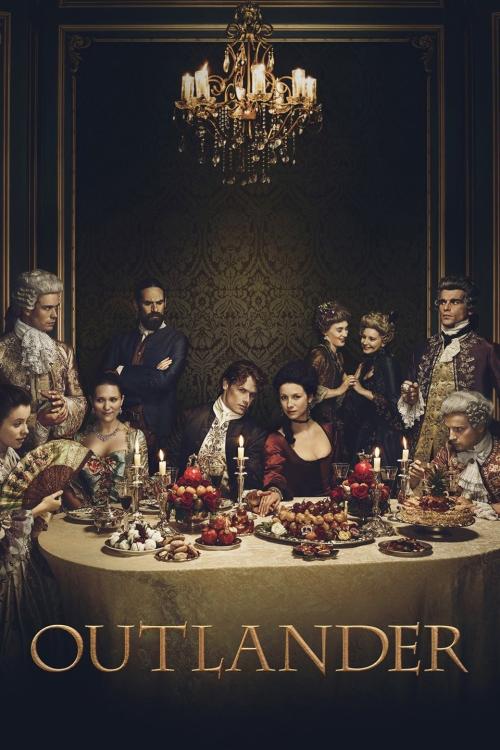 Poster for Season 2 of Outlander