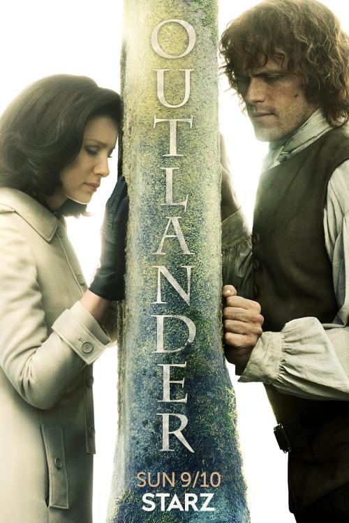 Poster for Season 3 of Outlander